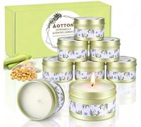 Aottom Bougie Extérieure À La Citronnelle En Cire De Soja Naturelle, Huile De Citronnelle, 120 À 160 Heures De Combustion Pour Jardin, Pique-Nique, Camping, Maison