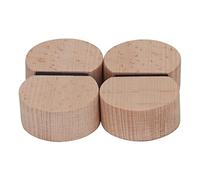 AOWINHIT Ensemble de Butées de Porte en Bois, Paquet de 4, Conception | Antidérapant, insonorisé, adapté à les types de sols, fonctionne bien à la maison et au bureau