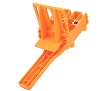 AOWINHIT Jeu de Guides de Perçage 41 Pièces, Outil Précis pour le Travail du Bois pour les Projets de Menuiserie de Bricolage avec Forets de 6mm 8mm 10mm (Orange)