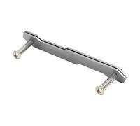 AOWINHIT Organisateur de Clés Multifonction en Alliage D'aluminium Durable, Clip D'ouverture de Serrure pour un Usage Quotidien, Porte-clés Compact et sans Bruit (Grise)