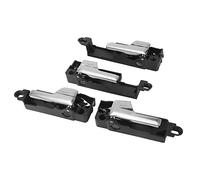 AOWINHIT Poignée de Porte Intérieure Chromée, ABS Durable, pour MKZ 2006 - 2012, Finition Lisse, 4 Pièces