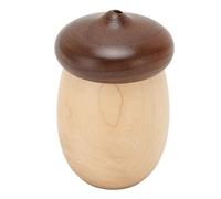 AOWINHIT Porte-cure-dents en Bois, Design en Forme de Gland | Matériau en bois , rangement polyvalent, structure arrondie pour une prise en main facile
