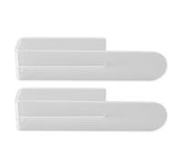 AOWINHIT Porte-Serviettes en Forme de U, Support Mural en Acrylique | Gain de place, Accès facile, Aucun perçage requis, Pour essuie-mains, Matériau acrylique transparent