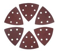 Aoyfuwell 90 Feuilles Papier Abrasif Triangle pour Ponceuse Delta, Grain Mixte 40/80/120/180/240/320 - Taille 93x93x93mm