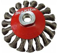 Aparoli P-04494 Brosse métallique conique Makita 105 mm pour meuleuse