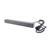 APC Bandeau de prises - AP9565 - Distribution d'alimentation (simple, 1U, 16 A, 208/230 V, 12 Sorties C13; IEC C20), Gris Foncé