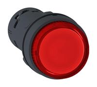 APC Bouton-poussoir lumineux LED Réinitialisation 1 S rouge 24 V, Bouton + interrupteur, Rouge