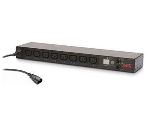APC BY SCHNEIDER ELECTRIC Bandeau de prises - AP7920B - Distribution d'alimentation (commutée, 1U, 12 A/208 V, 10 A/230 V, 8 Sorties C13; IEC C14) Noir