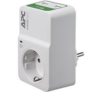 APC BY SCHNEIDER ELECTRIC SurgeArrest 1 Outlet 230 V, 2 USB PM1WU2-GR Blanc