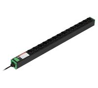 APC Easy Rack unité de distribution d'énergie 14 sortie(s) CA 0U Noir