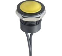 APEM IPC3SAD3 IP Series Bouton-poussoir 28 V/DC 5 A 1 x Off/(On) à rappel (Ø x H) 12 mm x 20 mm IP69K 1 pc(s)