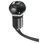 APEM IPR3FAD2 IP Series Bouton-poussoir 28 V/DC 5 A 1 x On/(Off) à rappel (Ø x H) 12 mm x 20 mm IP69K 1 pc(s)