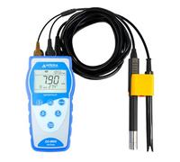 Apera Instruments AI485 DO8500 Kit de mesure d'oxygène optique portable dissoute, compensation automatique de la température, de la pression atmosphérique et de la salinité, gestion des données GLP