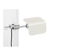 Apex Applique Murale avec Pince Blanc Huître