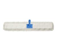 Apex Professionnel Balai à Franges en Coton, 100 cm, Blanc