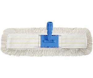 Apex Professionnel Balai serpillère en Coton, Blanc, 60 cm