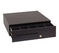 APG Cash Drawer : S100 12/24V BL CD 406X427X124 GBP INSERT 4 B/8 C EXC