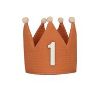APGLSXY Bannières de chaises hautes pour 1er anniversaire - Décoration d'anniversaire pour bébé garçon et fille avec guirlande, couronnes, chapeau, accessoires de séance photo, bannières de chaises