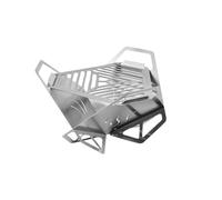 APGLSXY Grilles à charbon de bois pour barbecue, barbecue de table pour extérieur en acier inoxydable, barbecue pliable, réchaud de cuisine de camping