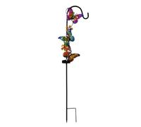 APGLSXY Lampe de jardin en forme de papillon à énergie solaire en fer pour décoration de jardin