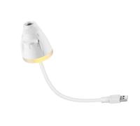 APGLSXY Lampe projecteur d'étoiles USB avec col de cygne flexible, veilleuse chaude et lueur de plafond pour la lecture de chambre à coucher, décoration relaxante et utilisation de chevet, décoration