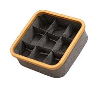 APGLSXY Organisateur de vêtements robustes à plusieurs sections ventilées pour la maison - Conteneur de rangement portable pour matériaux cationiques essentiels