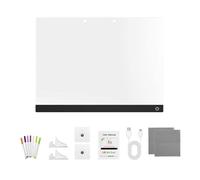 APGLSXY Tableau d'écriture éclairé réutilisable avec lumières LED RVB qui favorise la créativité de l'apprentissage