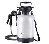 APGLSXY Unité de bain d'extérieur robuste de 5 L - Pulvérisateur de douche contrôlé à la main pour les aventures - Douche extérieure compacte