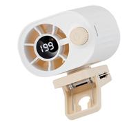 APGLSXY Ventilateur à clip rechargeable avec moteur silencieux pour poussettes de bébé, vélo, utilisation en extérieur, bureau, bureau