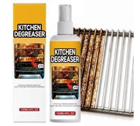 Apiastar Greasekiller Spray,Kitchen Degreaser,Greasekiller BBQ Spray,Grease Killerspray Grill Cleaner,Nettoyant Barbecue Spray,Dégraissant Cuisine Puissant Pour Grilles De Cuisson,Four Et Plancha (1)