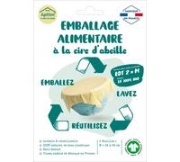 Apifilm - Lot de 2 emballages - Taille M - 100 % bio