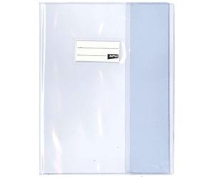APLI 101600 Protège-cahier PVC 19/100ème 17 x 22 cm Incolore