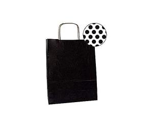 Apli 101841 Lot de 50 Sacs Kraft 35 x 16 x 40 cm Noir