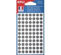Apli 102219 - Pochette de 462 pastilles grises Ø 8 mm
