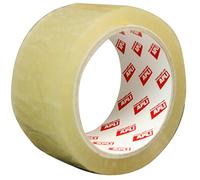 APLI 11942 - Lot de 36 rouleaux adhésifs d'emballage standards et silencieux en polypropylène transparent - 48 mm x 66 mm