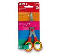 Apli 12816 Ciseaux scolaires rouge - lame de 13 cm Multicolore