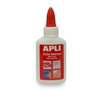 APLI 12848 - Colle Blanche 40 Grammes - Convient à un usage scolaire | Apli Testeur de précision, sans solvants et adapté pour un usage scolaire.