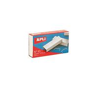 APLI Agrafes N°10 X1000u galvanisées – 1 000 unités – Capacité 10 feuilles