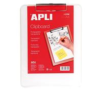 APLI - Porte-bloc plastique 13780 - Transparent 210 x 297 mm