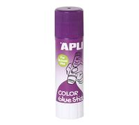 APLI 14392 Colle adhésive Lilas, sans solvant et non toxique, 21 g