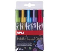 Apli 17082 Marqueur craie liquide effaçable Métal