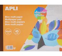 Bloc assortiment de papiers 32x24cm