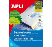 Apli 707654 - Recharges e-12 s120w Encre Bleu- Pack de 2 unités