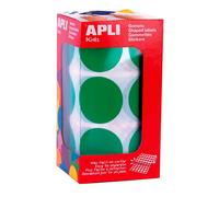 Apli Autocollants Scolaires Arrondis Ø 33mm