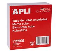 APLI Bloc de 500 feuilles 100x100 mm