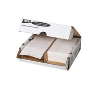 Apli Boîte 1000 Étiquettes Affranchissement Blanches 2 Poses 140 X 45 Mm