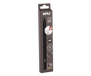 Apli Crayon Infinite Avec Corps En Métal Noir