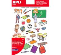 Apli Gommettes L'école x 75