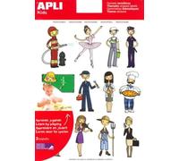Apli Gommettes Les métiers x 36
