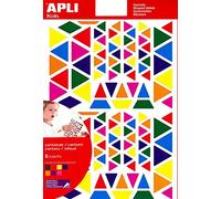 Apli Kids 13239 720 gommettes enl triangles coul ass 6F